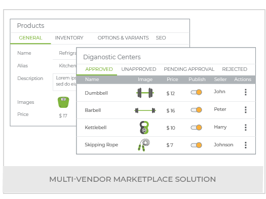 Create Gym Equipment Multi Vendor Marketplace