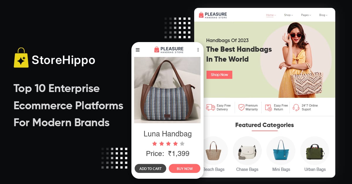 10 Best Ecommerce Platforms For Enterprise Brands 2026 | StoreHippo