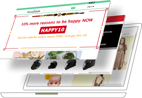 StoreHippo powered digital marketing tools with option for adding dynamic marketing pages.