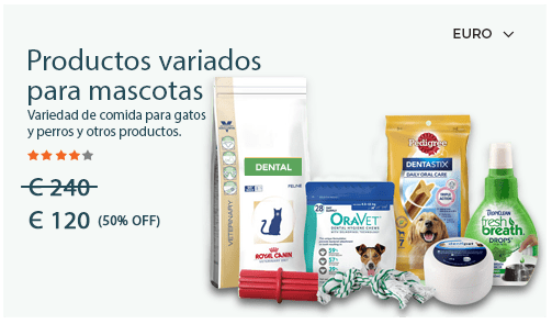 Multilingual ecommerce store for pet products built using StoreHippo ecommerce platform.